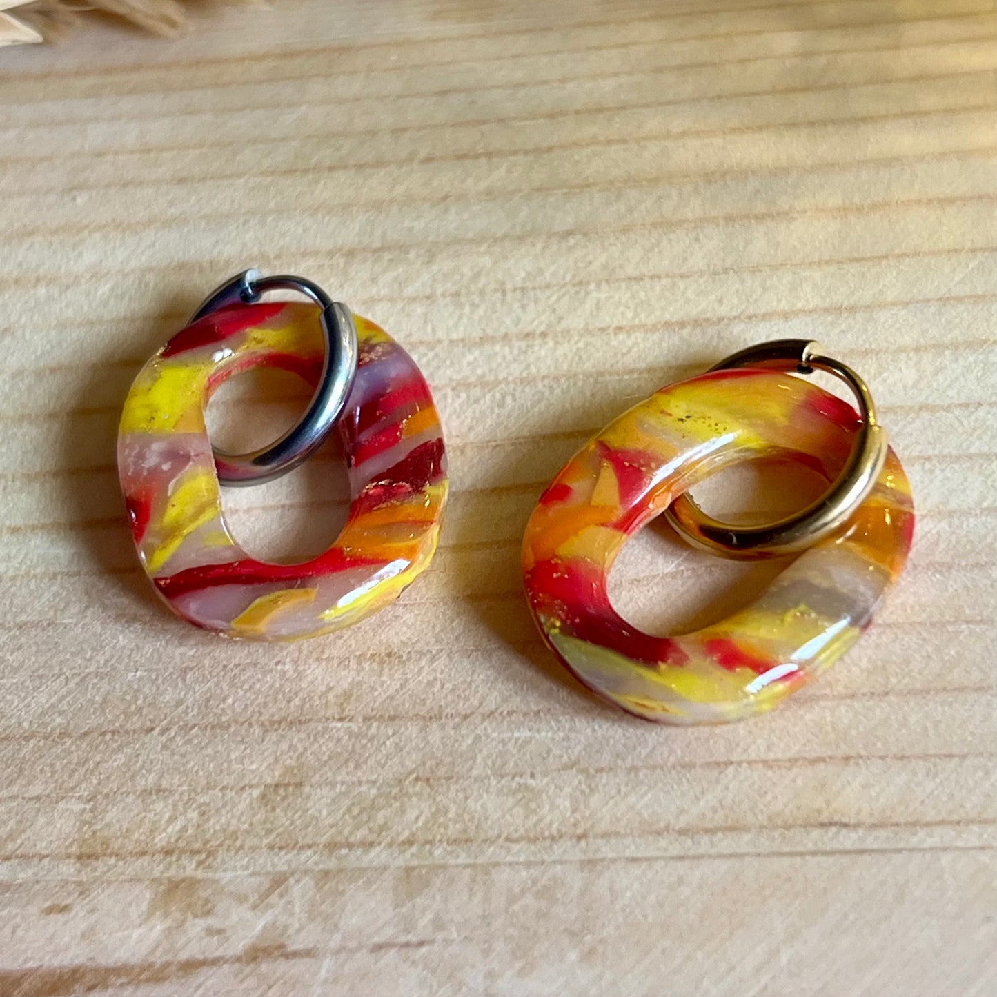 Pampilles rondes sunshine